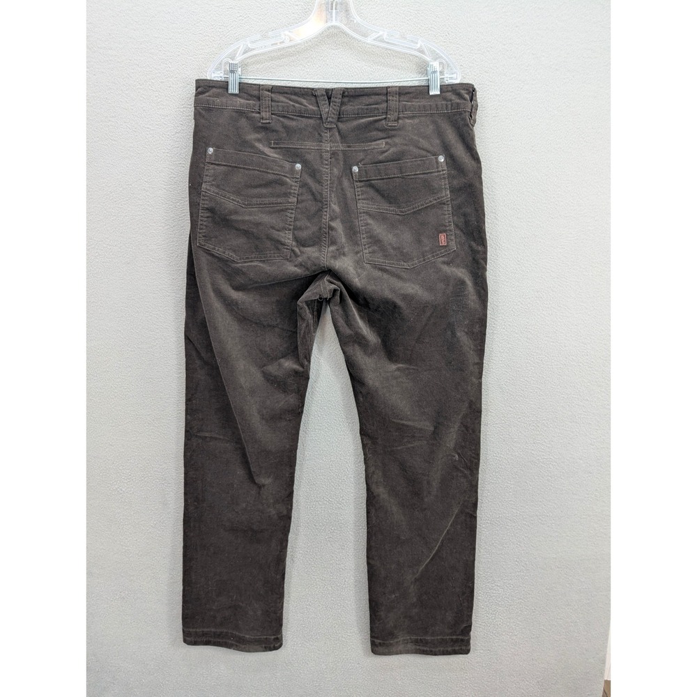 Brothers & Sons Men's Corduroy Pants Size 36x32 Brown Relaxed Fit Casual Stretch - Picture 4 of 9